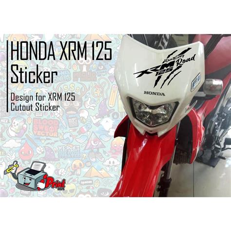 Honda Motor Sticker Design