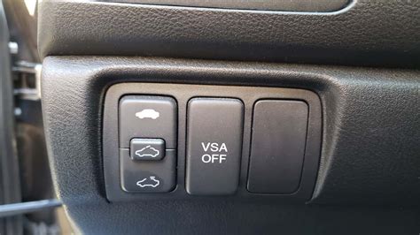 Honda VSA System warning light