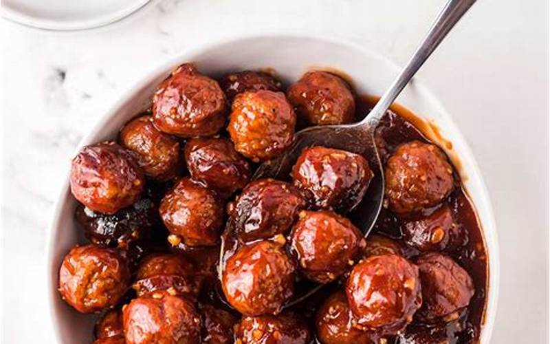 Honey Garlic Chicken Meatballs Recipe