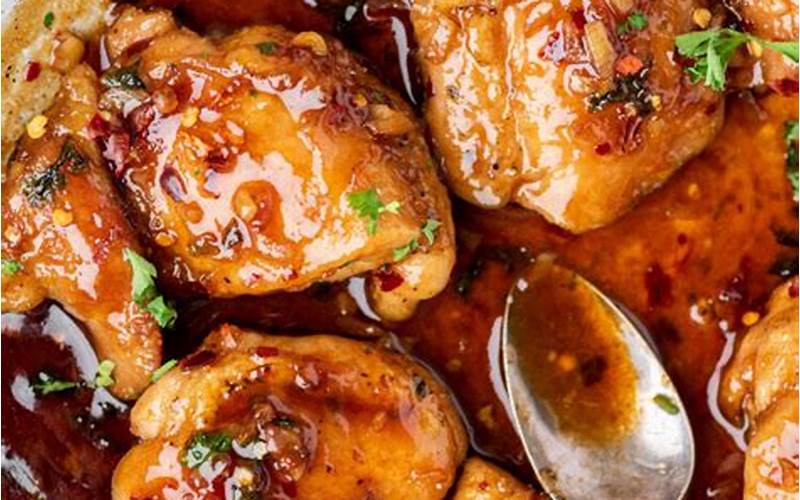 Honey Garlic Chicken Thighs Recipe