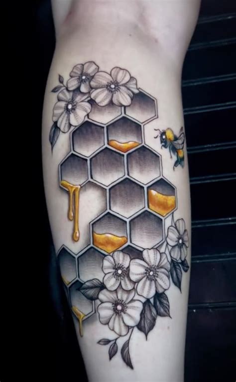 Honey Comb Tattoo