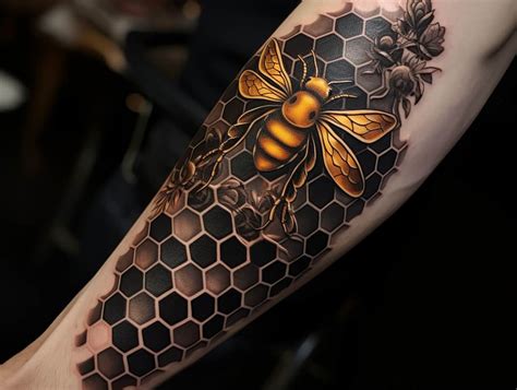 Honey Comb Tattoos