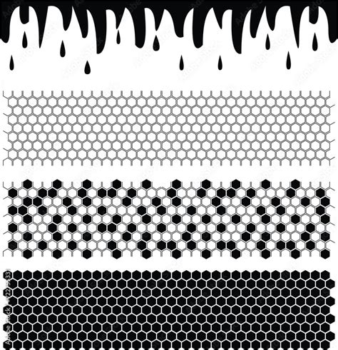 Download Honey Drips Honeycomb Dripping Files DXF Files