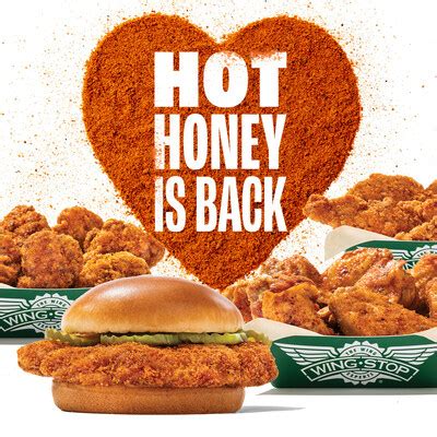 Zesty and Sweet: Try Honey Hot Rub at Wingstop Today!