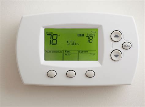 Honeywell thermostat flashing cool on image