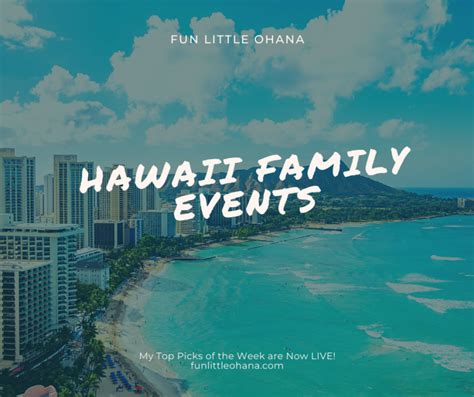 Honolulu Family Events Calendar