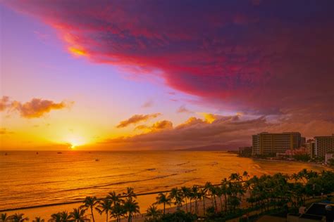 Honolulu sunset