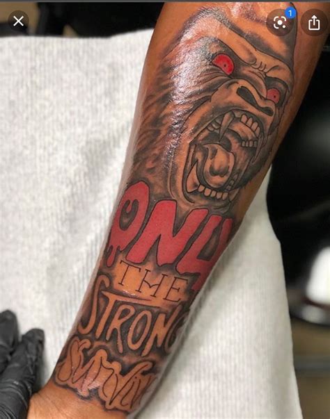 Hood Forearm Tattoos