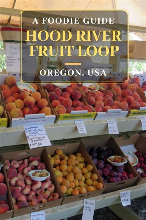 Hood River Fruit Loop Calendar
