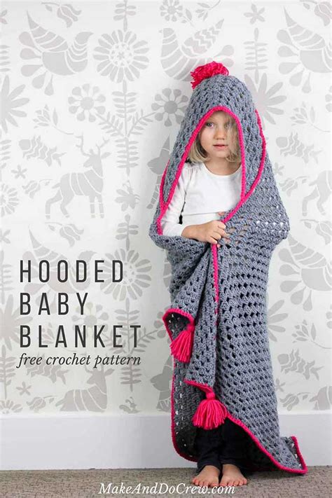 Hooded Blanket Crochet