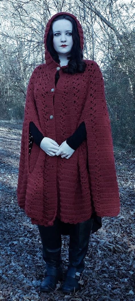 Hooded Cloak Crochet