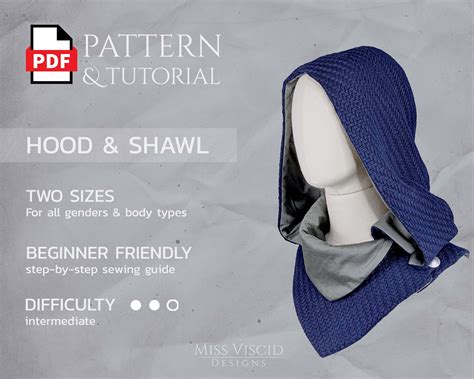 Hooded Cowl Sewing Pattern Free