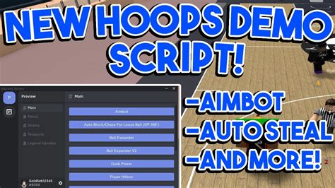 Hoops Demo AIMBOT SCRIPT – robloxscripts.com