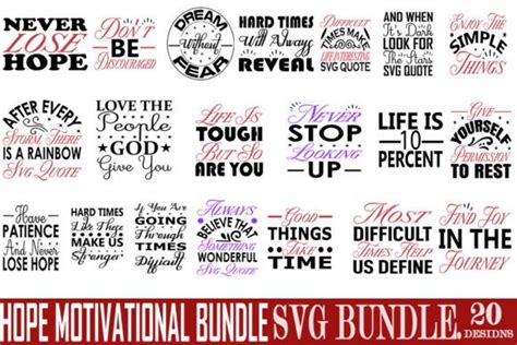 Download Hope Motivational Bundle Commercial Use