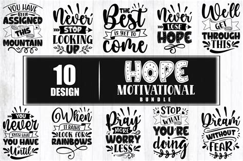 Download Hope Motivational Bundle Commercial Use DXF Files
