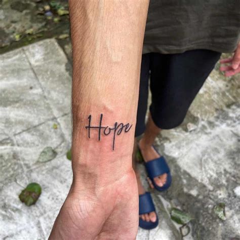 Hope Tattoos Men