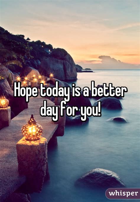 Today Is Better