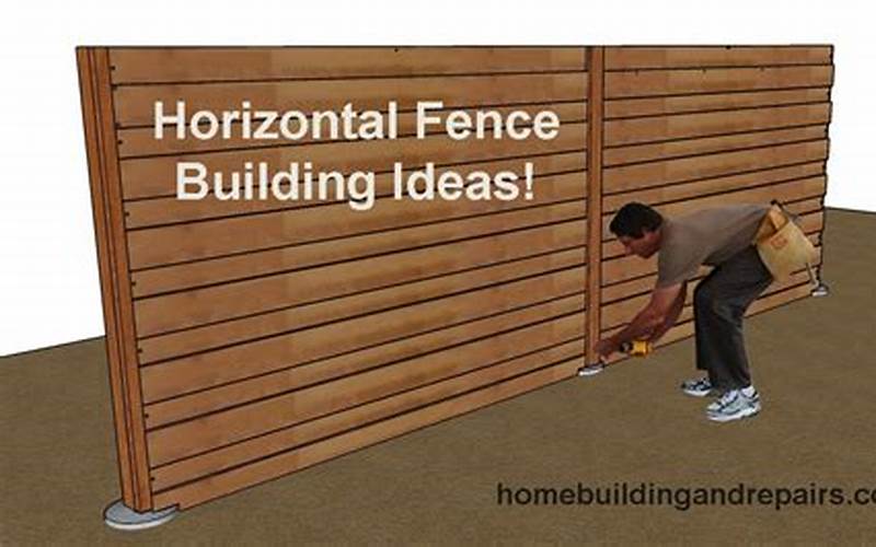 Horizontal Wood Privacy Fence Directions: A Comprehensive Guide