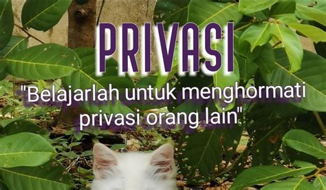 Hormati privasi orang yang dijenguk