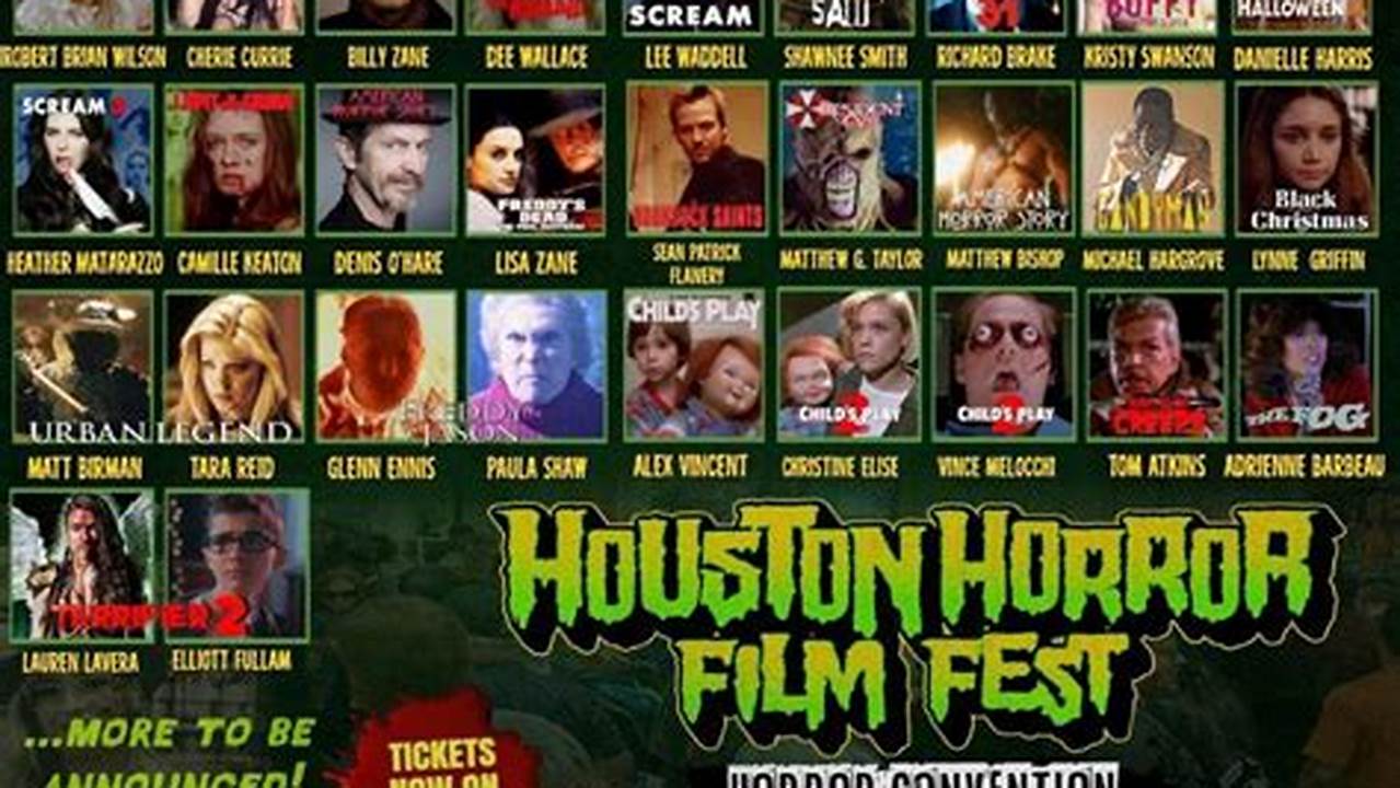 Horror Conventions 2024 Houston Usa