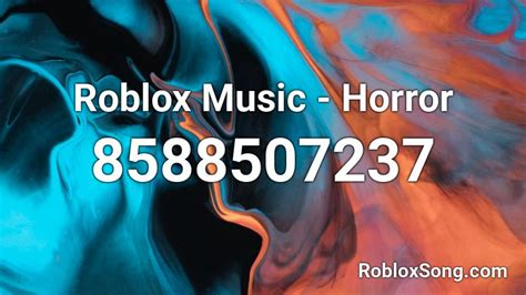Horror Roblox ID - Roblox music codes