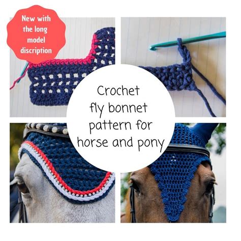 Horse Bonnet Crochet Pattern