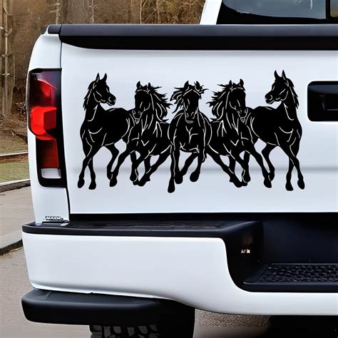 Horse Car Window Stickers