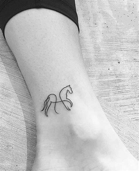 Horse Tattoos Simple