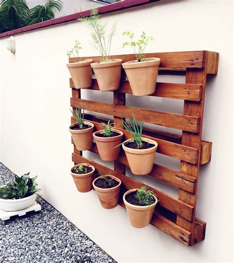 Horta Vertical Com Pallet