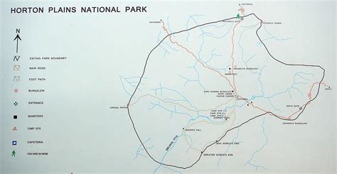 Horton Plains Map