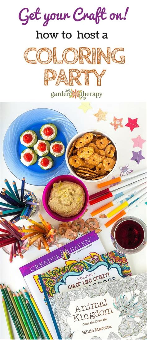 Hosting a May Coloring Party