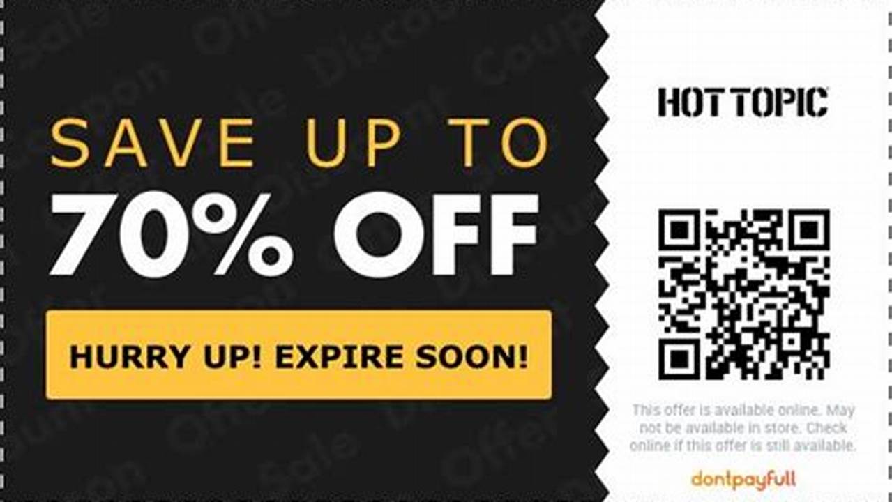 Hot Topic Promo Code 2025