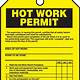 Hot Work Safety Program Template