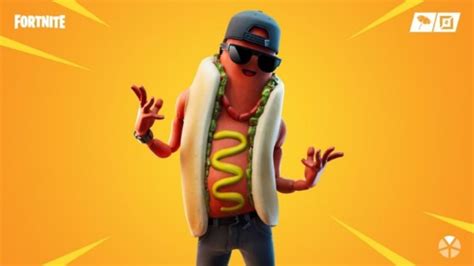 Get ready to sizzle in your new Fortnite skin: The Hot Dog Hero
