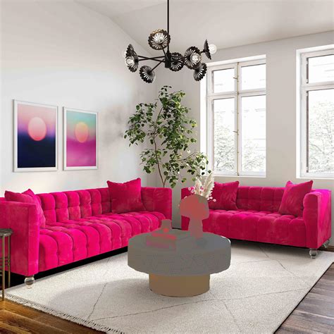 Hot Pink Couch