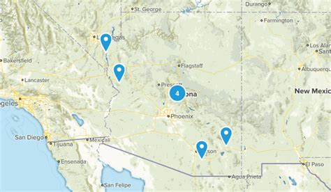 Hot Springs Arizona Map
