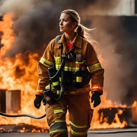 Hot Woman Firefighter