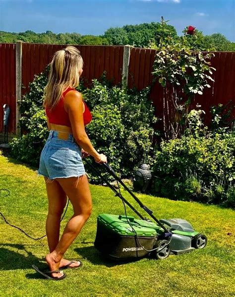 Hot Woman Garden