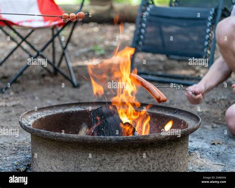 Hot refreshments campfire