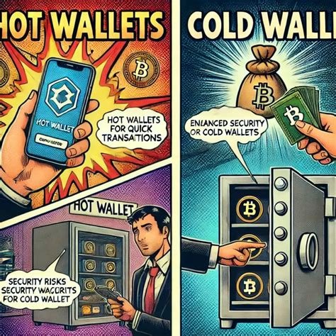 Hot vs. Cold Storage in Multi Coin Wallets