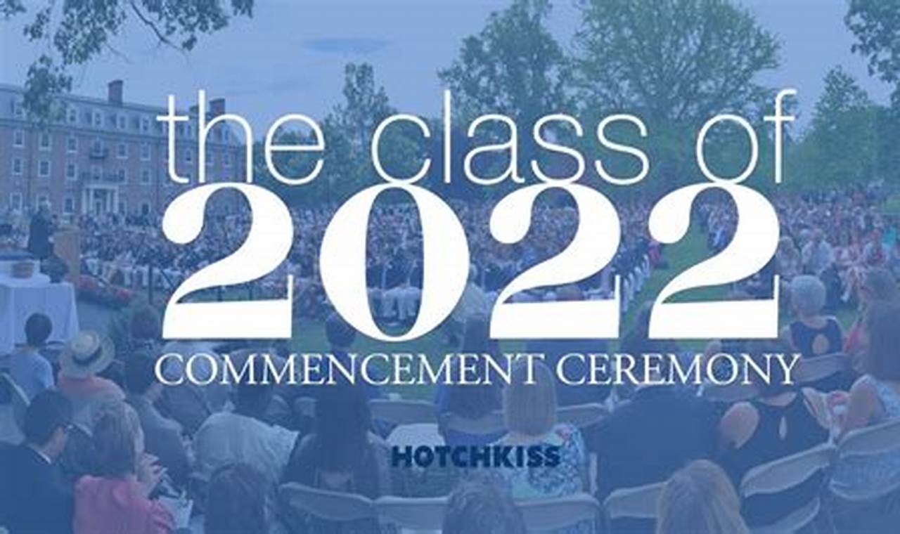 Hotchkiss Graduation 2024