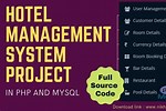 Hotel Management System Project in PHP