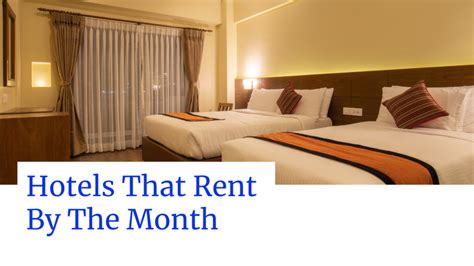 Indulge in Affordable Luxury: Monthly Hotels For Extended Stays