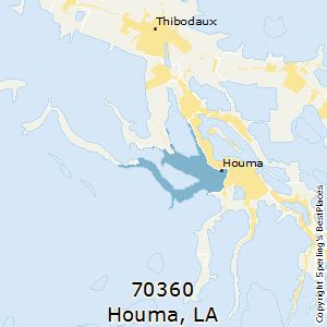 Houma Map Kenner