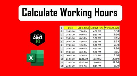 Hours Worked Calculator