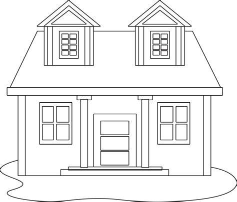 House Coloring Pages