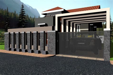 Desain Pagar Rumah