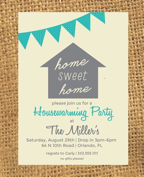 House Party Invitation Template