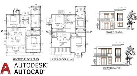 House Plan And Elevation Drawings Pdf