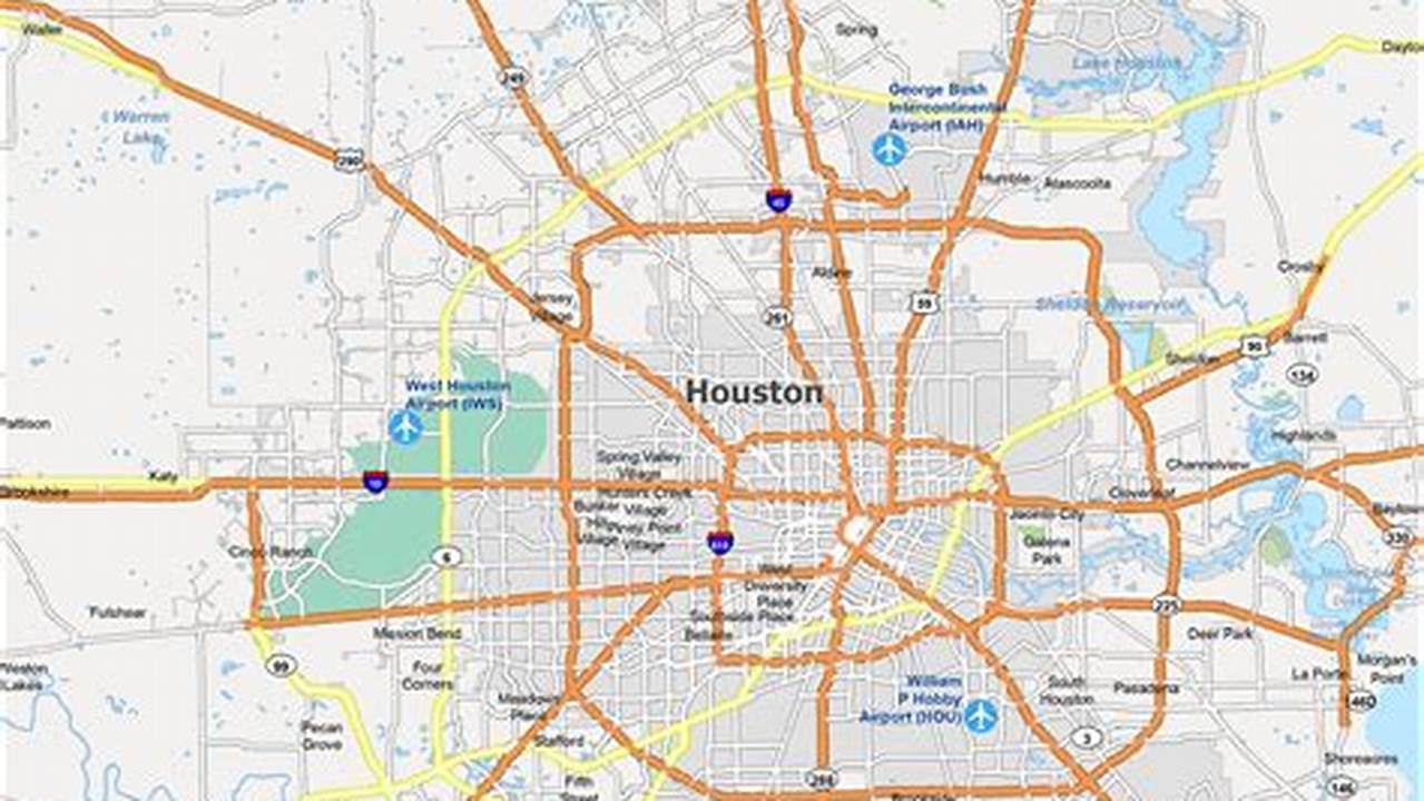 Houston City Limits Map 2025